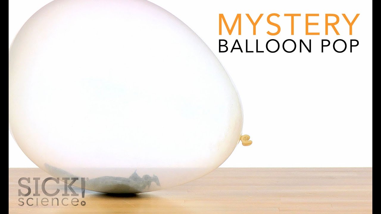 Mystery Balloon Pop - Sick Science! #190