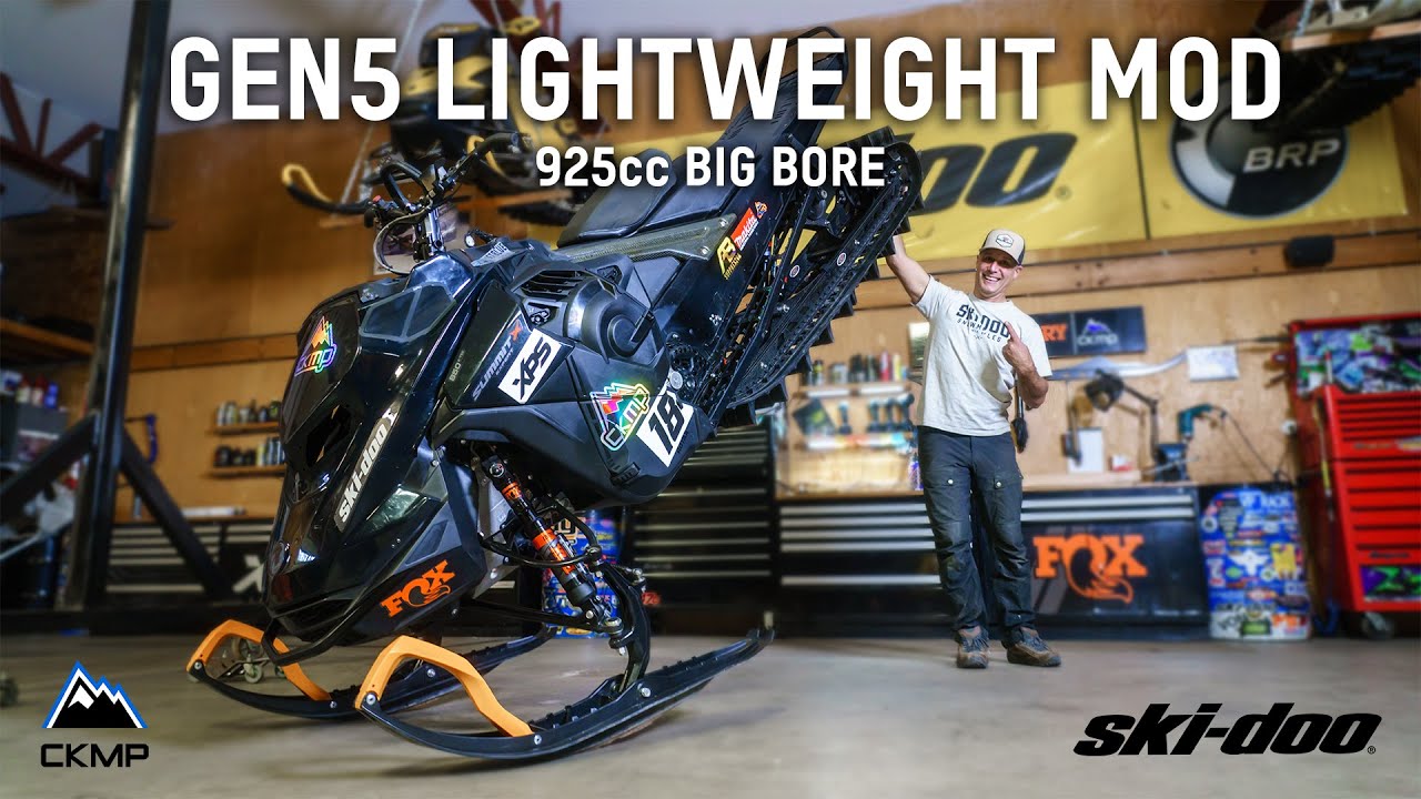 I Built a 925cc Big Bore Skidoo That's INSANELY LIGHTWEIGHT!