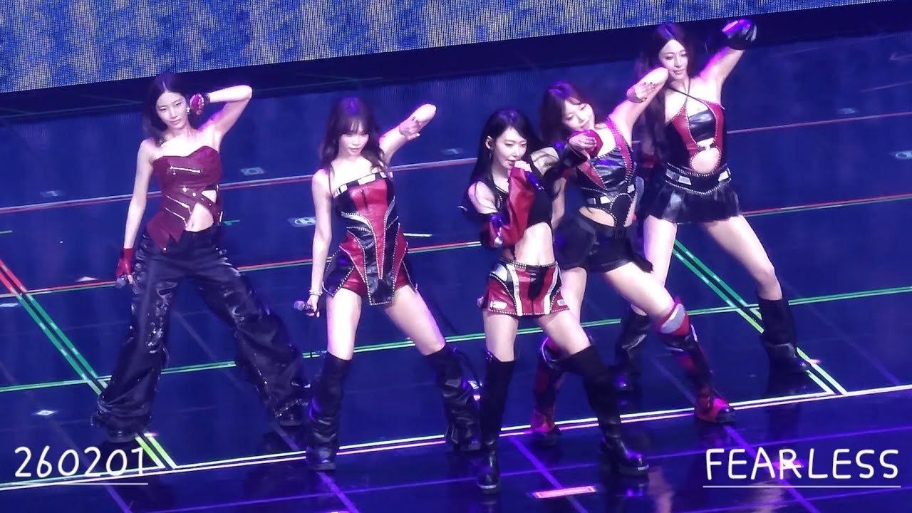 르세라핌 'FEARLESS' 'EASY CRAZY HOT' ENCORE IN SEOUL 260201