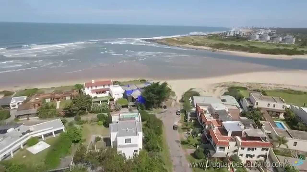Video aéreo e la Barra de Maldonado, Uruguay desde lo Alto