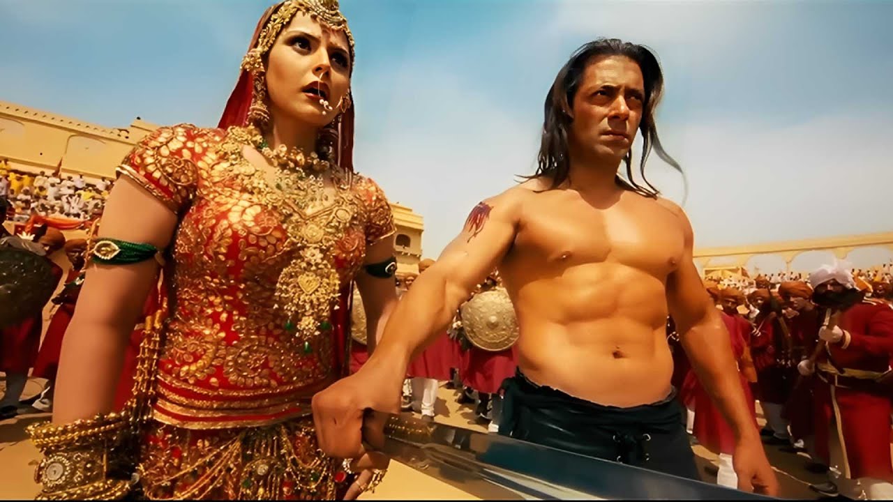 ये मेरे दद्दा की तलवार सिर्फ फिरंगियों की गर्दनों के लिए है: Veer (2010) | Salman Khan | Zareen Khan