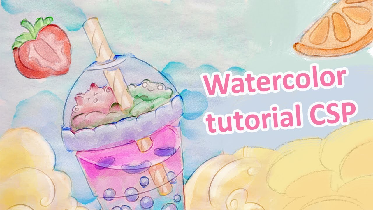 Watercolor Clip Studio Paint Tips and Tricks