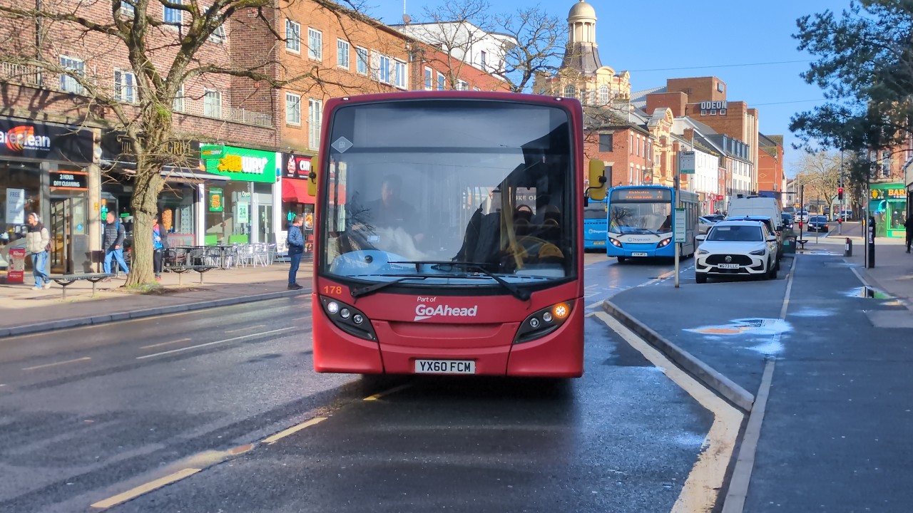 Onboard / ADL Enviro200 / 178 / YX60 FCM / Service 369 / Exeter City Centre to Duryard Red Cow!