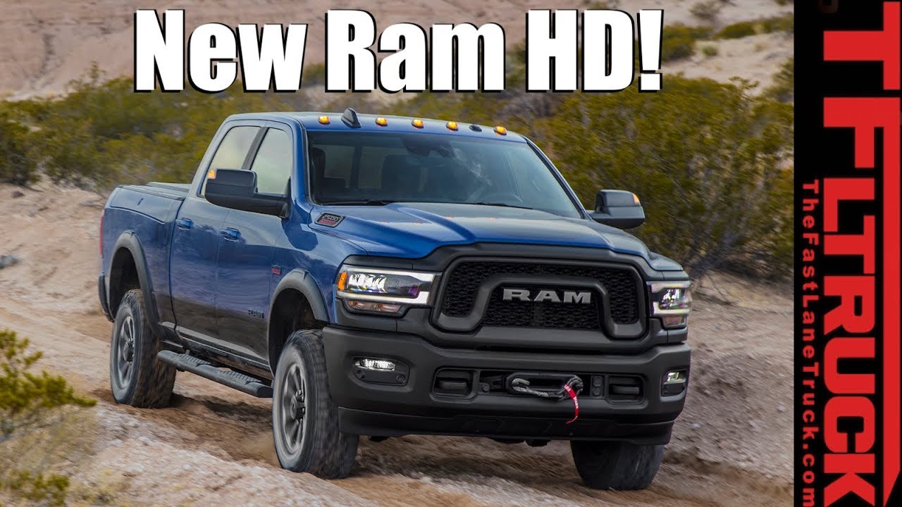 2019 Ram HD Revealed with a Stunning 1,000 Lb-Ft of Torque!