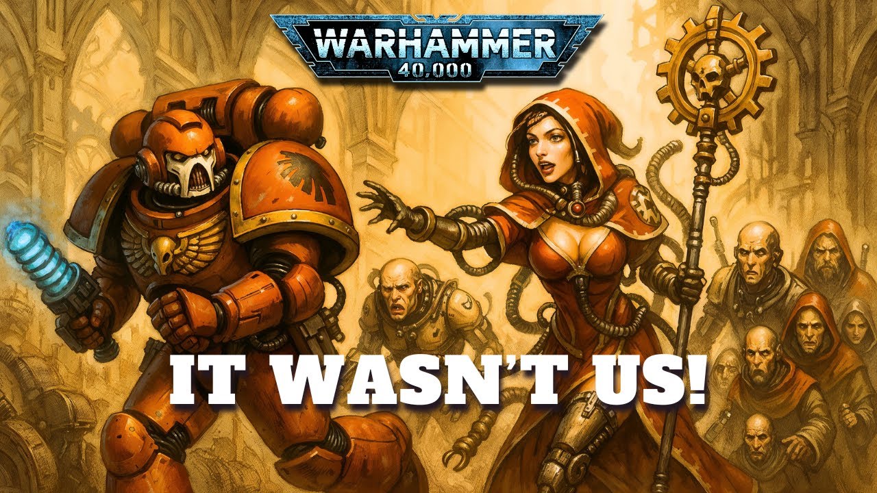 It wasn't us! ft. @GrimdarkTavern   (Blood Ravens Anthem)