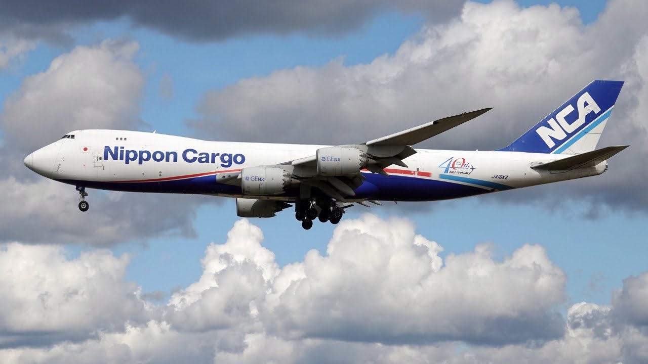 ✨ Nach 15 Jahren zurück in Frankfurt! Nippon Cargo Airlines 747-8F mit Follow-Me-Eskorte ✈️📸