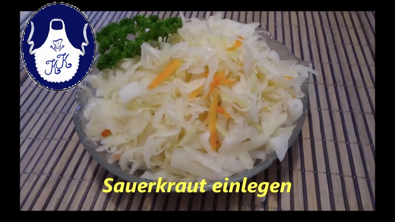 Weißkohl einlegen / Weißkohl fermentieren / Krautsalat / Sauerkraut einlegen , nach Kalinkas Art