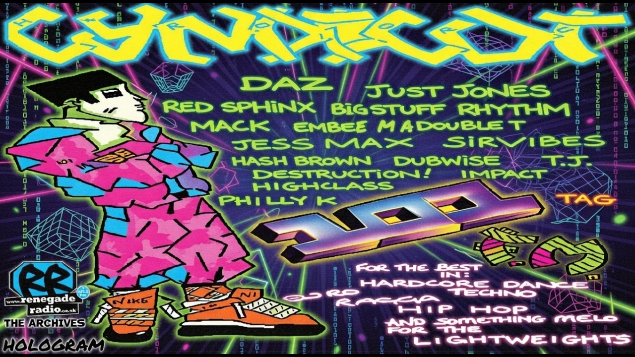 ⚠️ DJ TAG | Cyndicut FM, Essex | 1991 | TECHNO HARDCORE RAVE PIRATE RADIO