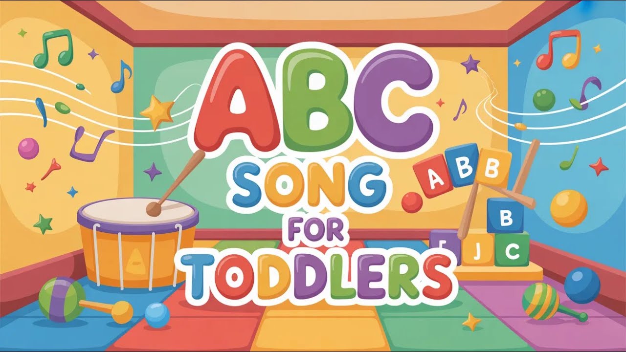 ABC Song for Toddlers 🎵 | Engaging ABC Music to Introduce Letters Gently