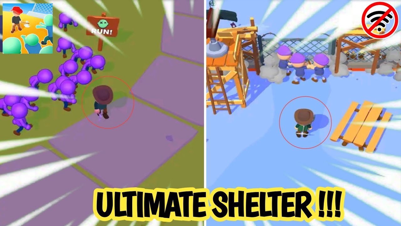 🧟‍♂️🧟‍♀️ULTIMATE SHELTER GAMES [ GAME SURVIVE ZOMBIE ANDROID ] GAMEPLAY WALKTROUGH #2