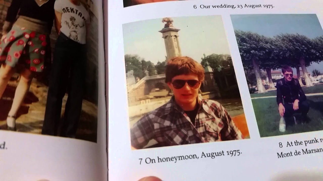 Old photos of Ian Curtis