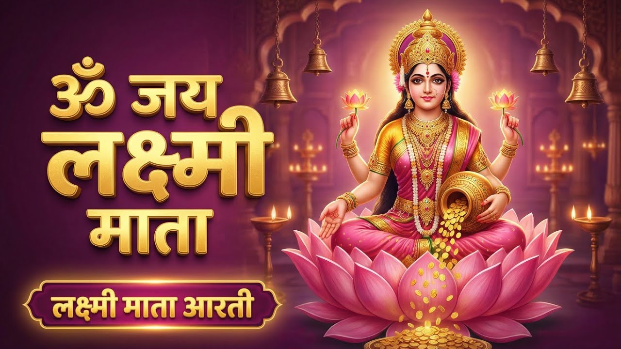 महालक्ष्मी आरती : आज सुबह - ॐ जय लक्ष्मी माता | Om Jai Laxmi Mata Aarti | Lakshmi Mata Aarti |