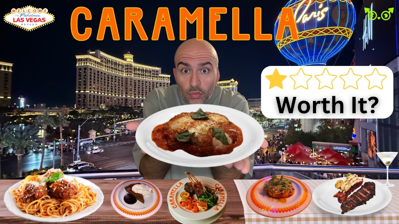 BIG UPDATE At Planet Hollywood! Our Full Review Of Caramella Italian Las Vegas