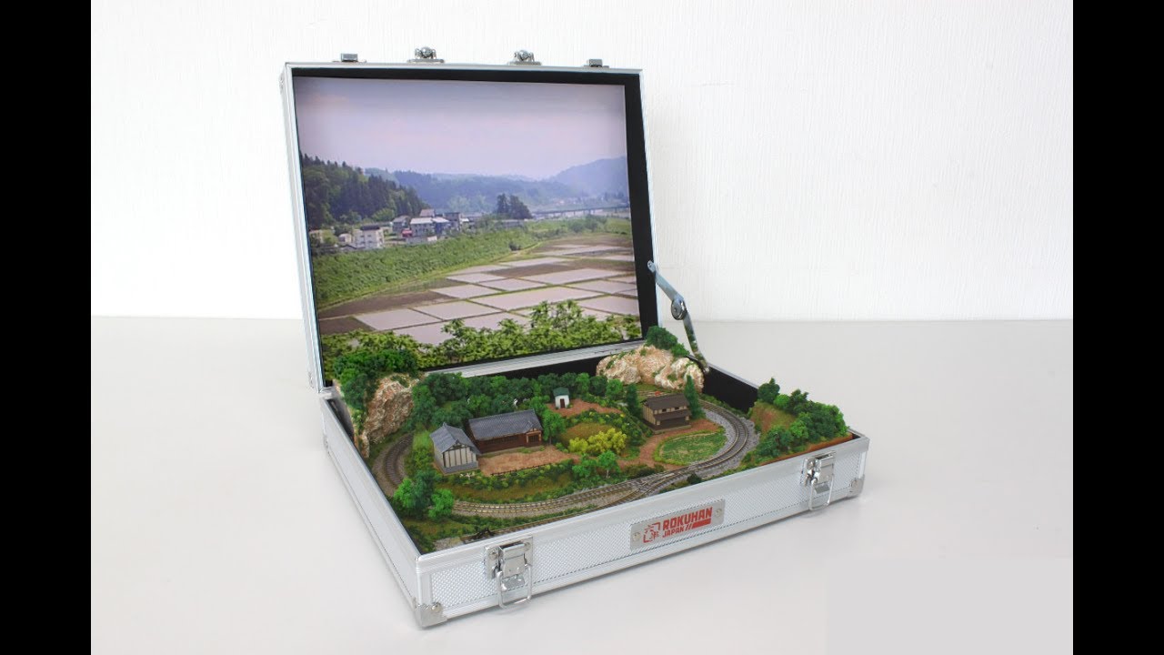 2017年8月発売予定！ミニトランクレイアウトのご紹介！ New release! MINI BRIEFCASE LAYOUT