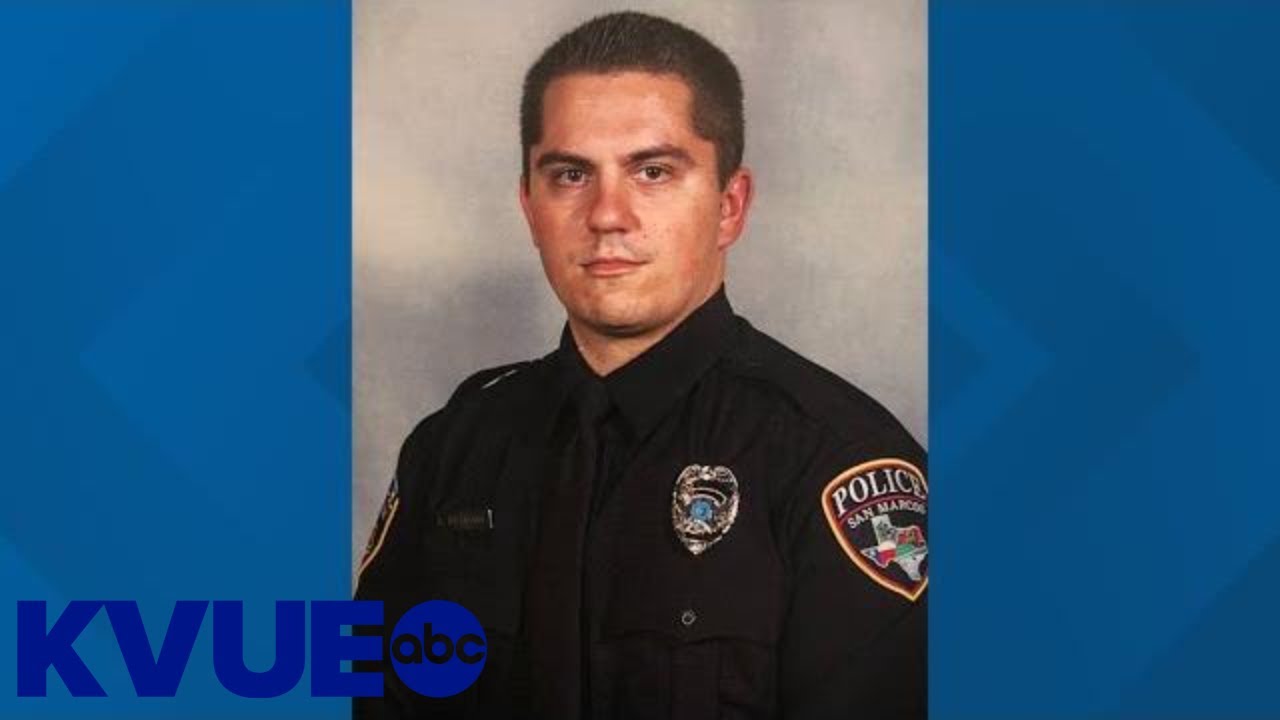 Live: Funeral procession for fallen San Marcos officer | KVUE