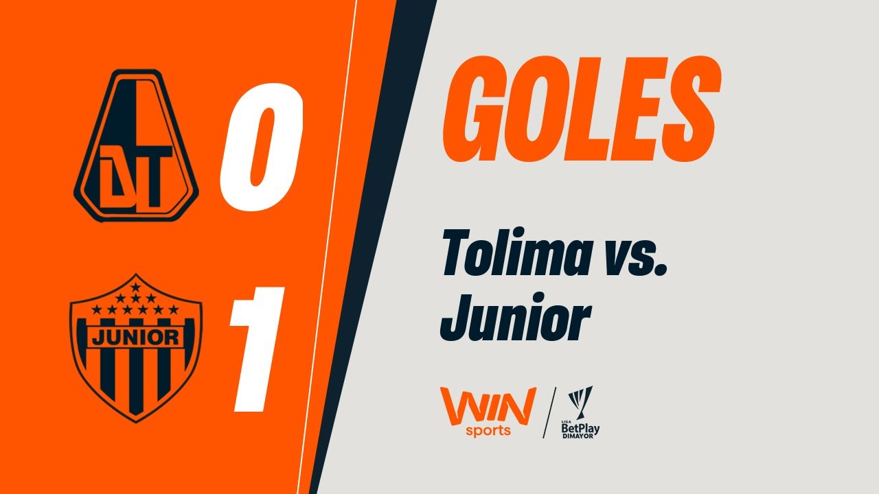 Tolima vs. Junior (goles) | Liga BetPlay Dimayor 2025-2 | Final - Vuelta
