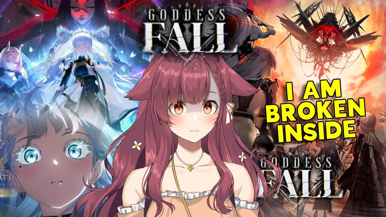 I am BROKEN 😭 | GODDESS FALL Full Blind Playthrough + Minigame Stories 【Goddess of Victory: NIKKE 】