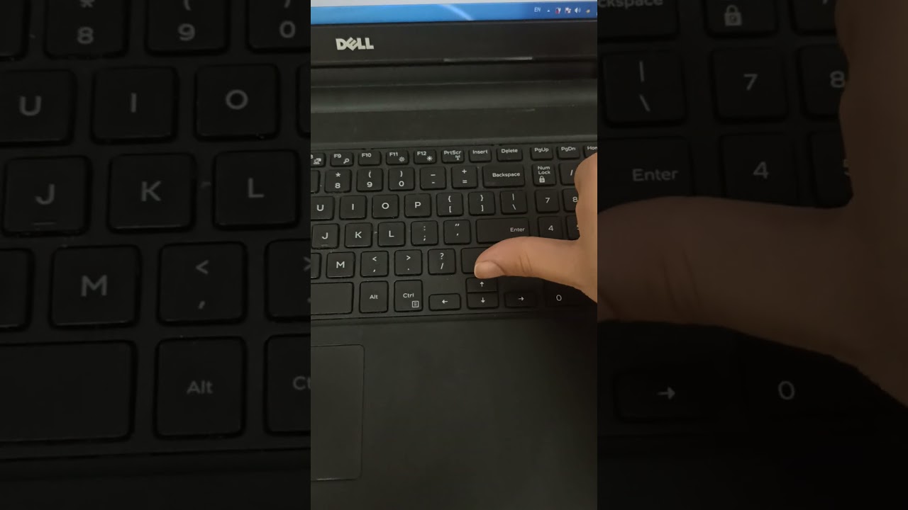 How to press button Up Arrow on keyboard with thumb Basic Lessons #shorts #asmr #trending