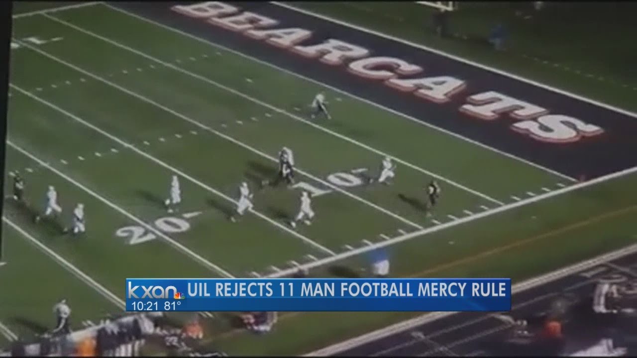 UIL rejects 'mercy rule' proposal for 11-man football