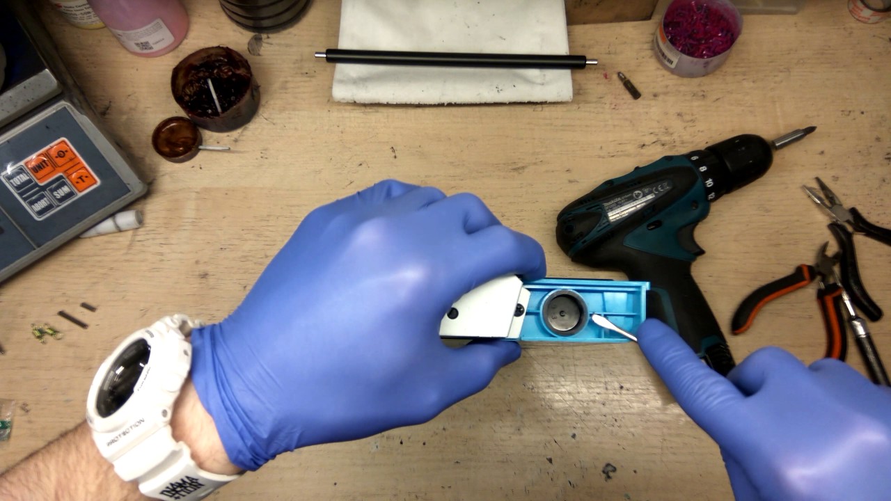 Инструкция: как заправить Samsung CLP-K660A/B в 4K // How to refill Samsung CLP-K660A/B in 4K