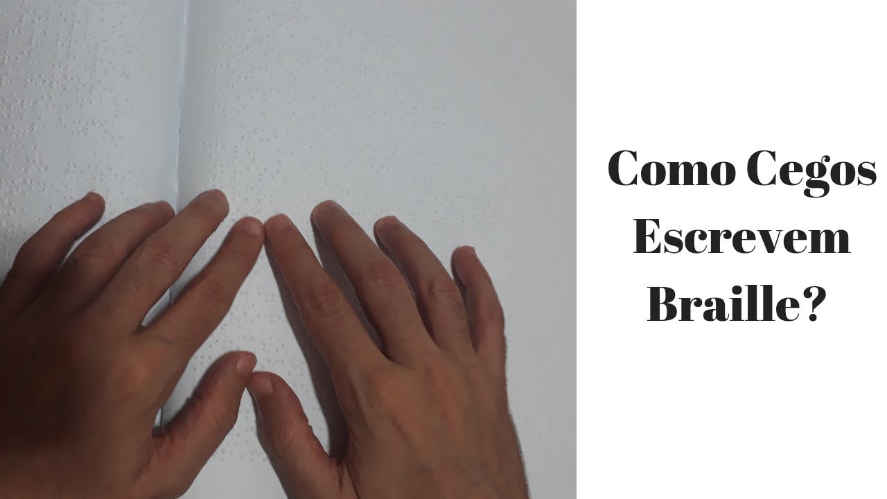Como Cegos Escrevem Braille? - Histórias de Cego Responde