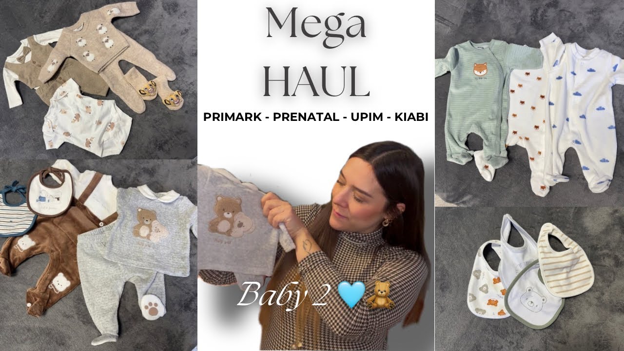 BABY Haul 🩵🧸 || Primark - Prenatal - Upim - Kiabi