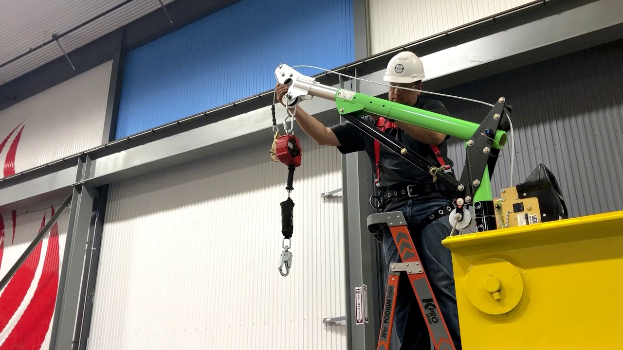 Confined Space Davit Arm