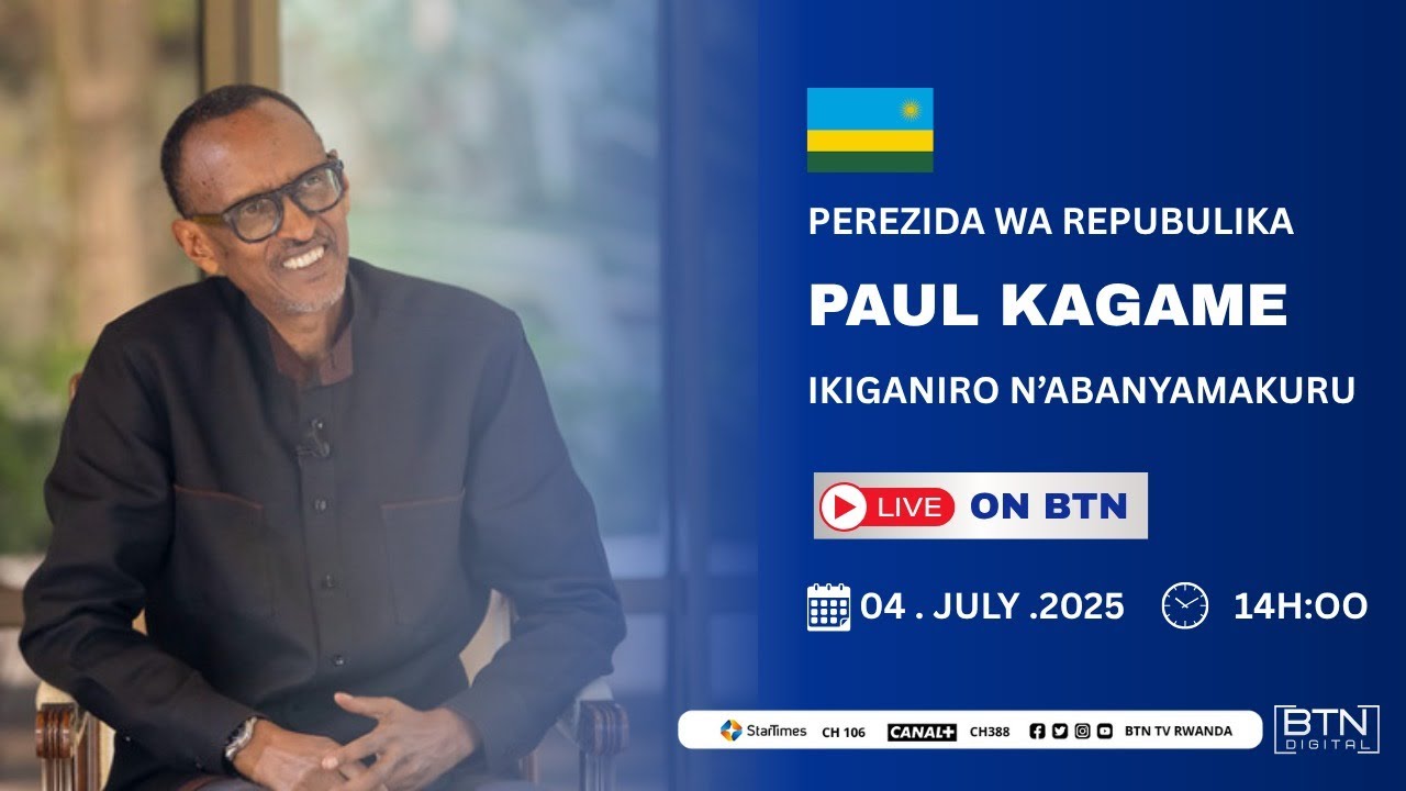 🔴LIVE: IKIGANIRO N'ABANYAMAKURU NA PEREZIDA PAUL KAGAME  | 4th July 2025