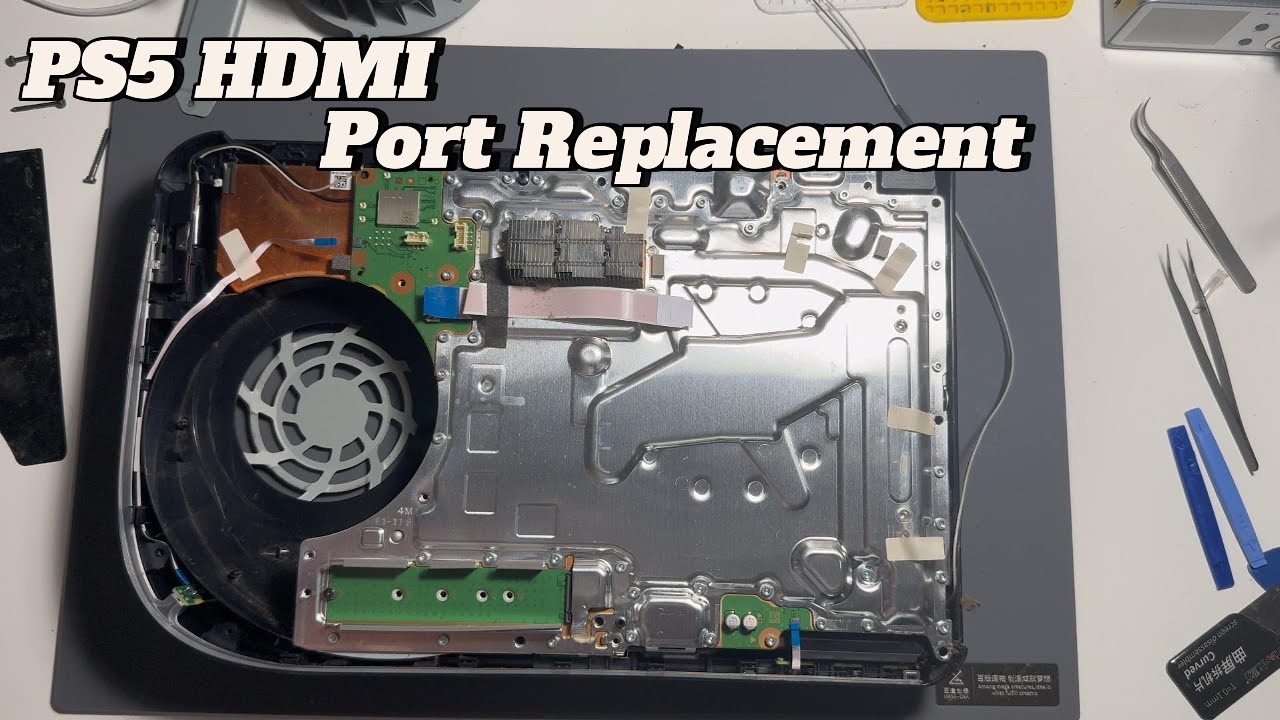 PS5 HDMI Port Replacement Tutorial – Fix Your Console’s Video Output