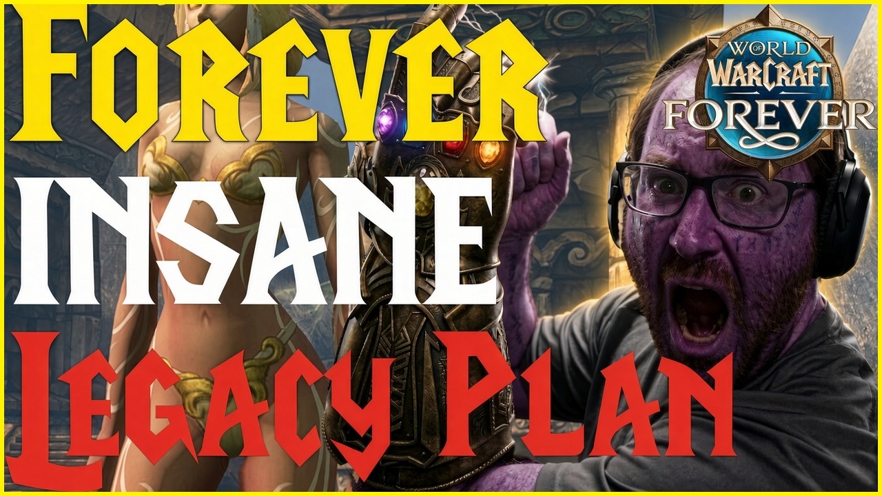 Безумный план прокачки Legacy в WoW Forever!