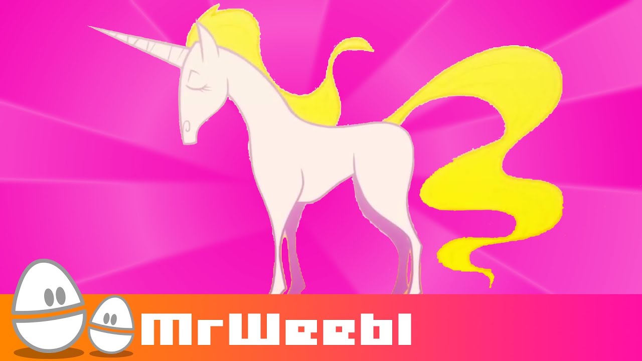 Unicorn : animated music video : MrWeebl