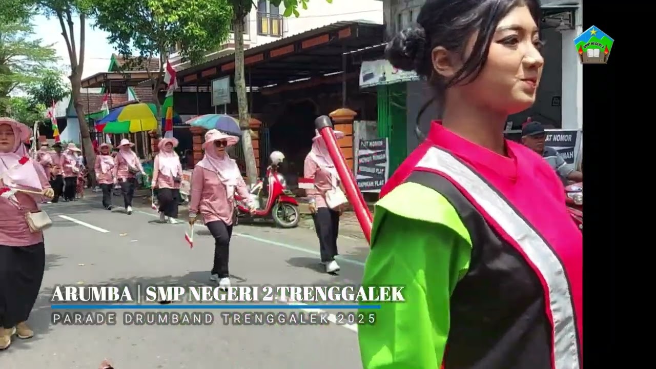 PARADE DRUMBAND TRENGGALEK 2025 | ARUMBA SMPN 2 TRENGGALEK