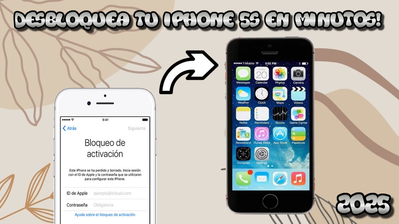 Quitar Cuenta iCloud de iPhone 5S con iOS 12.5.7 [2025]