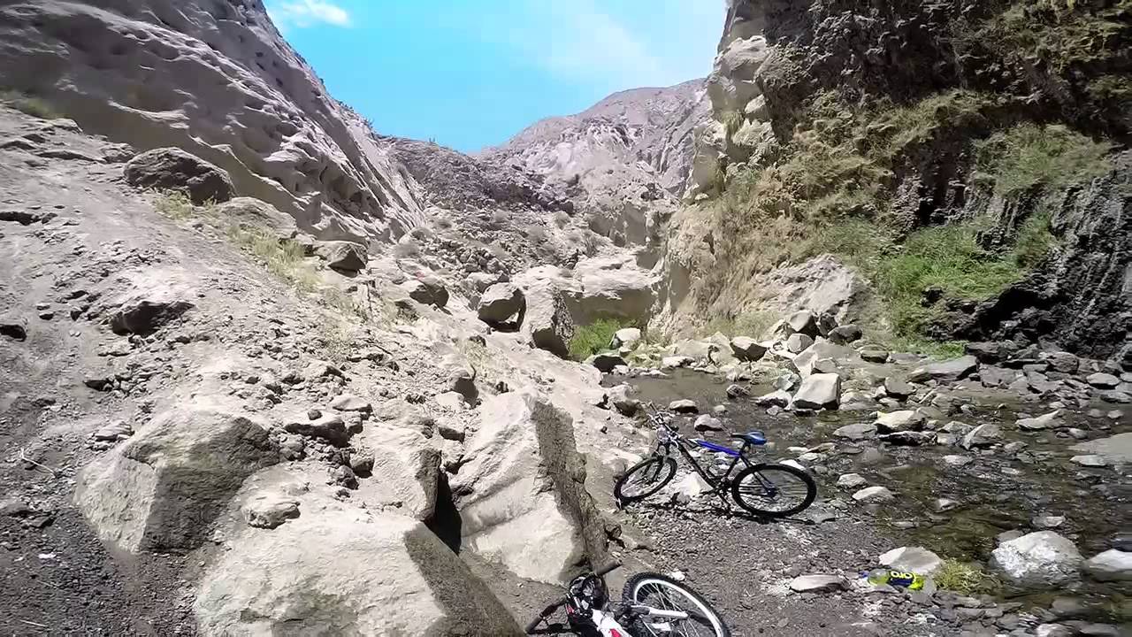 RUTA BICICLETA - YURA - CATARATA DE CAPUA - AREQUIPA