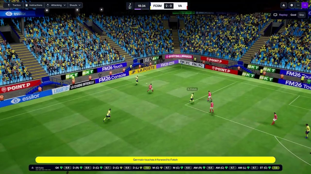FOOTBALL MANAGER 26 | FC SOCHAUX - VALENCIENNES | LIGUE 2 BKT | SEASON 2028 - 2029