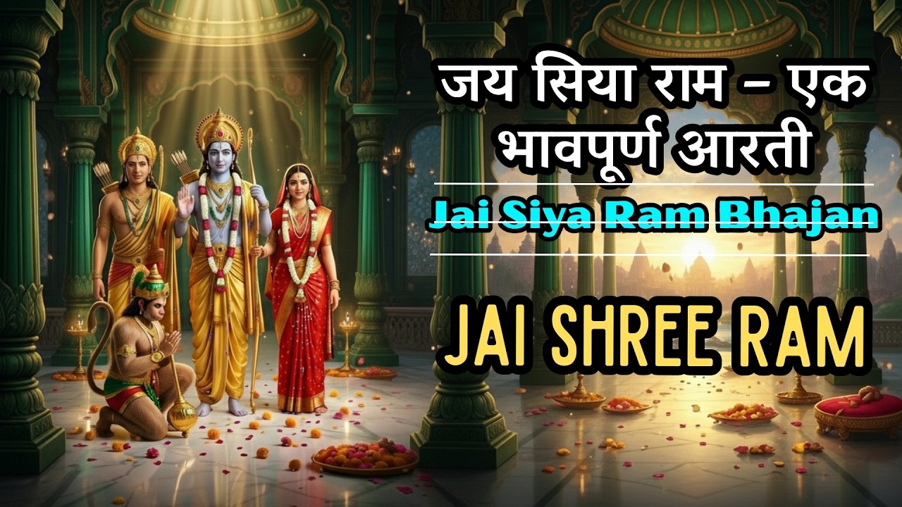 जय रघुनंदन राम | Jai Siya Ram Bhajan | Ram Bhakti Song 2026 | Ram Mandir Special | Shri Ram Song