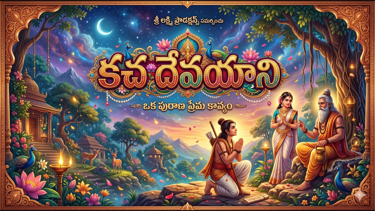 కచుడు - దేవయాని కథ,Kacha Devayani story- Moral stories,Puranamulu.