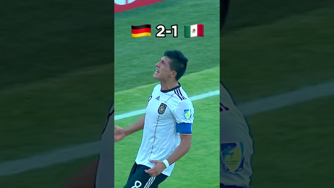 🇩🇪🇲🇽 Germany 🆚 Mexico in the 2011 #U17WC Semi-finals was a classic!