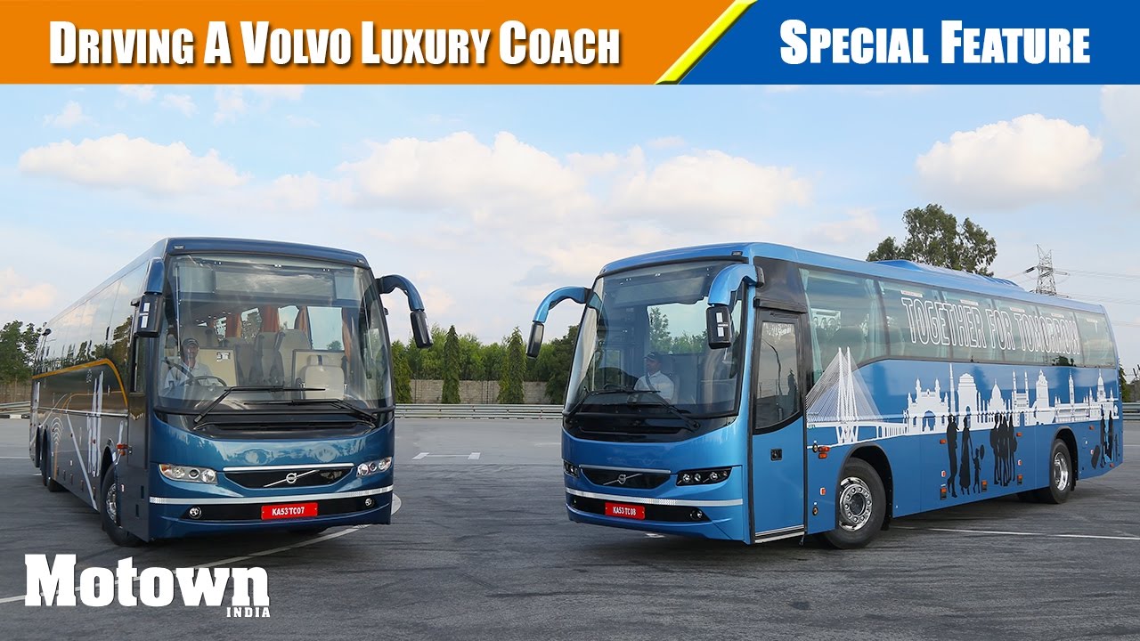 Volvo 9400 series new luxury coaches | Drive experience | Motown India