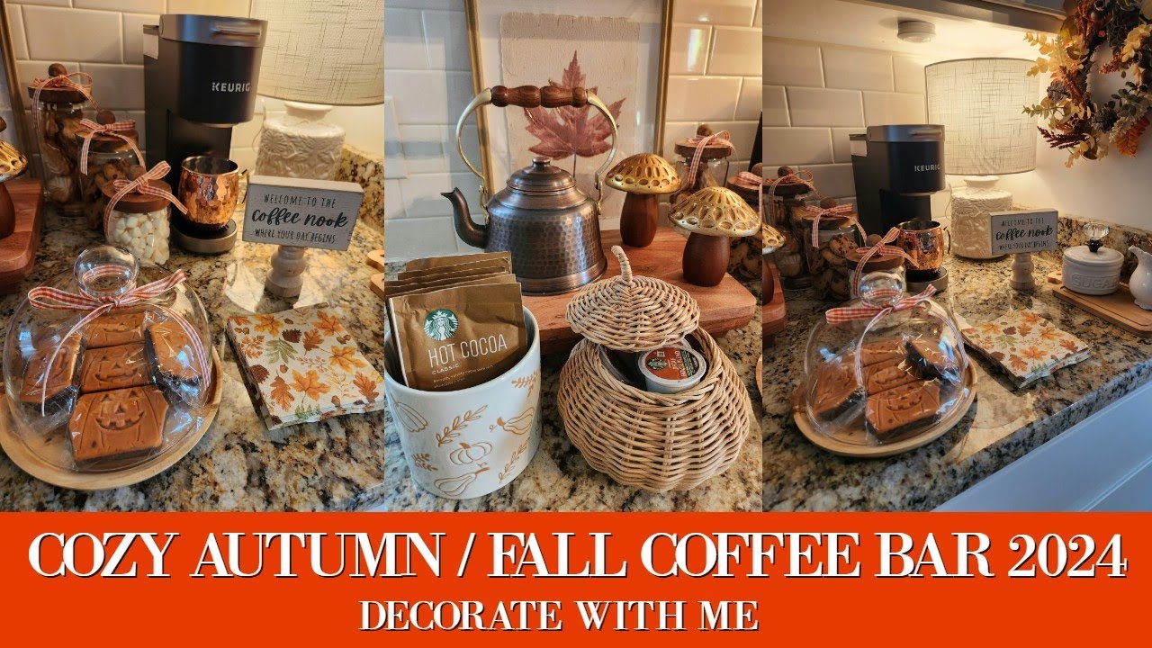 🍂COZY AUTUMN / FALL COFFEE BAR 2024🍂