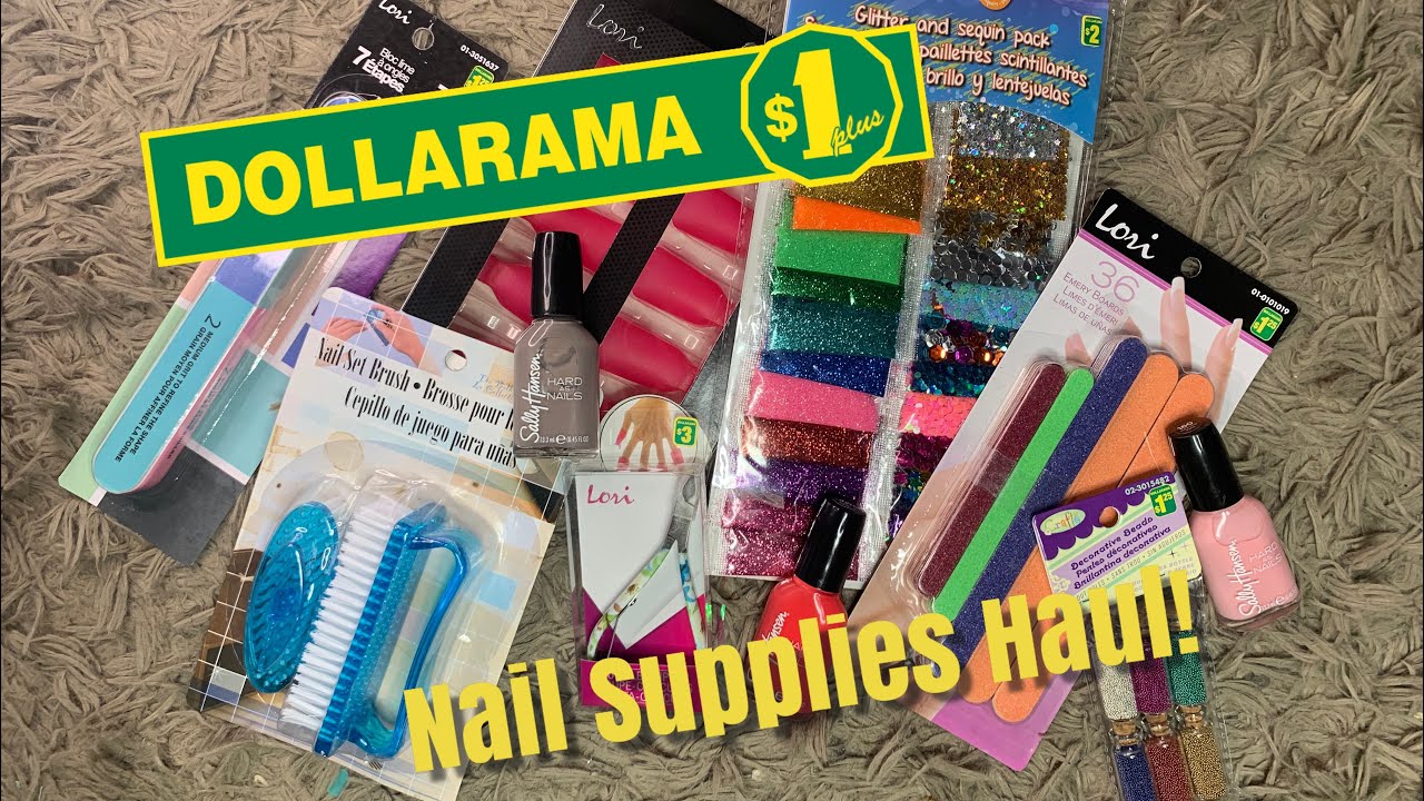 Dollarama Nail Supply Haul |Aug 2020 - Cinova Nails