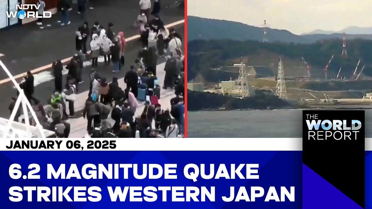 Japan Earthquake | 6.2 Magnitude Earthquake Strikes Western Japan