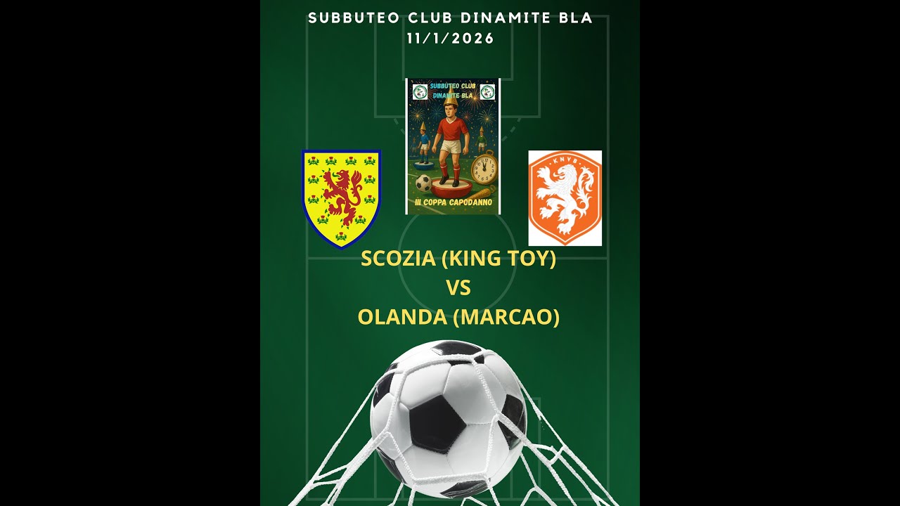 Scozia (King Toy) - Olanda (Marcao)