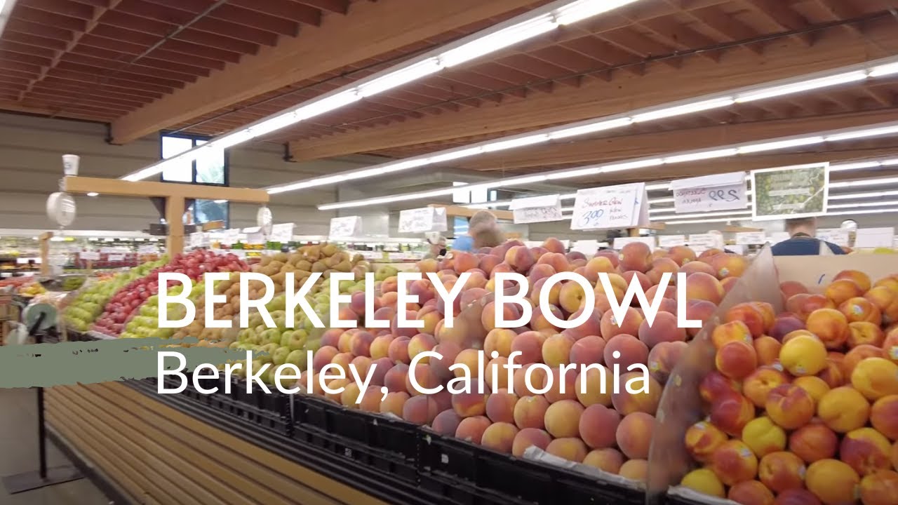 BERKELEY BOWL Grocery Shopping, California (Walking Tour)