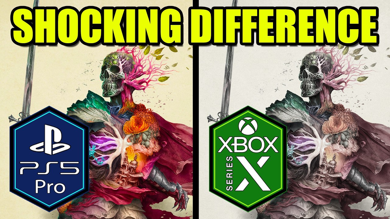Сравнение PS5 Pro и Xbox Series X от Avowed