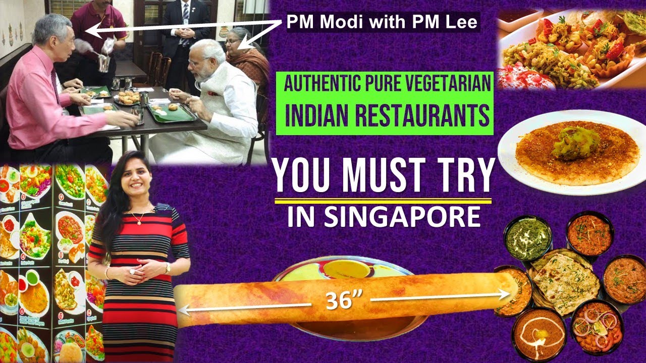 5 PURE VEGETARIAN INDIAN RESTAURANTS IN SINGAPORE YOU MUST VISIT || One-Stop Vegetarian