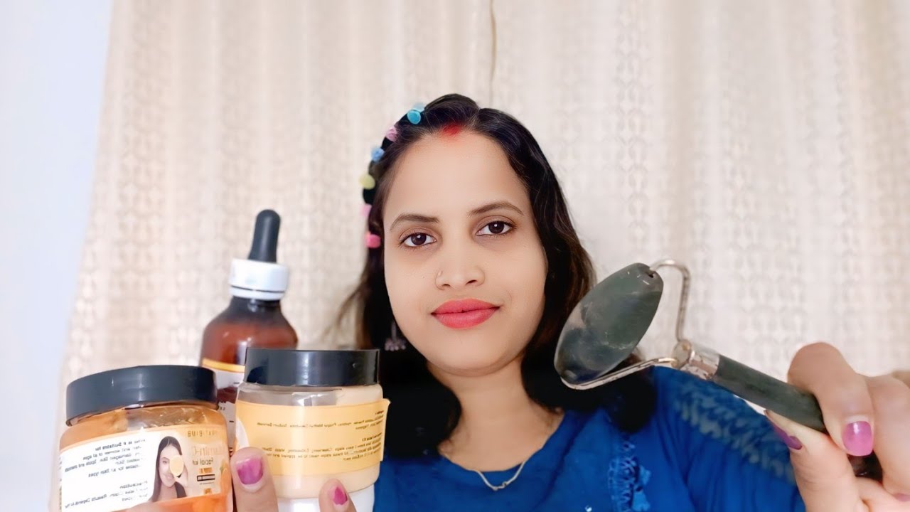 ASMR doing your face Massage