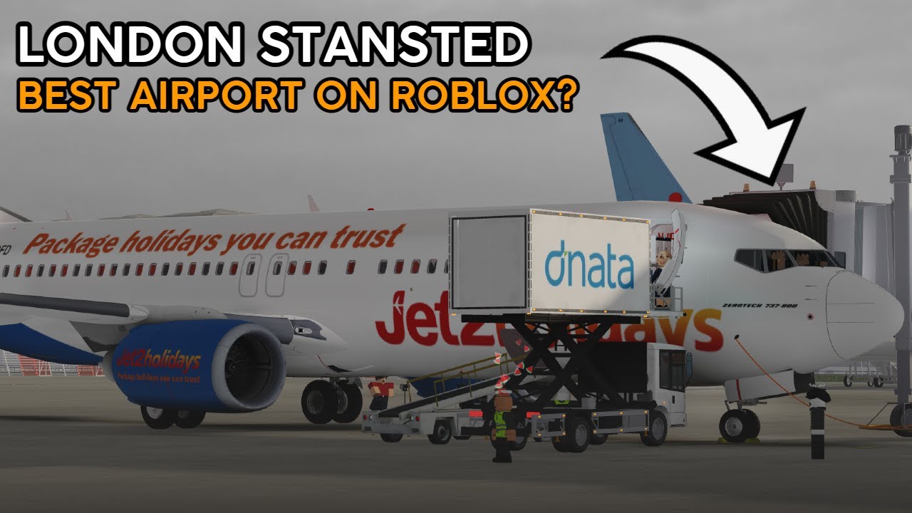 BEST AIRPORT ON ROBLOX? | Jet2 Flight Review