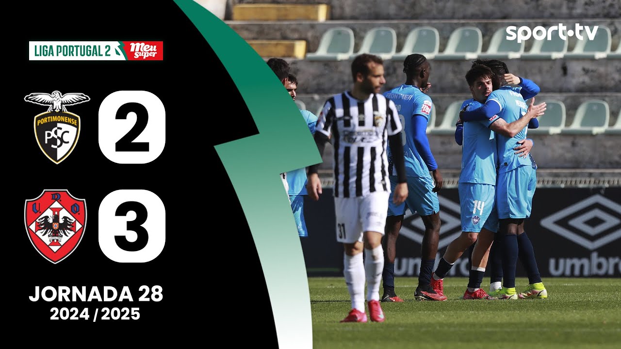 Resumo: Portimonense 2-3 Oliveirense - Liga Portugal Meu Super | sport tv