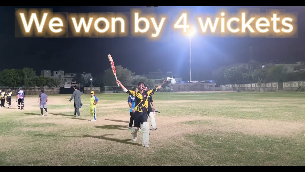 All stars Tournament Night Match At Anu Bhai - My Cricket Saga 😎